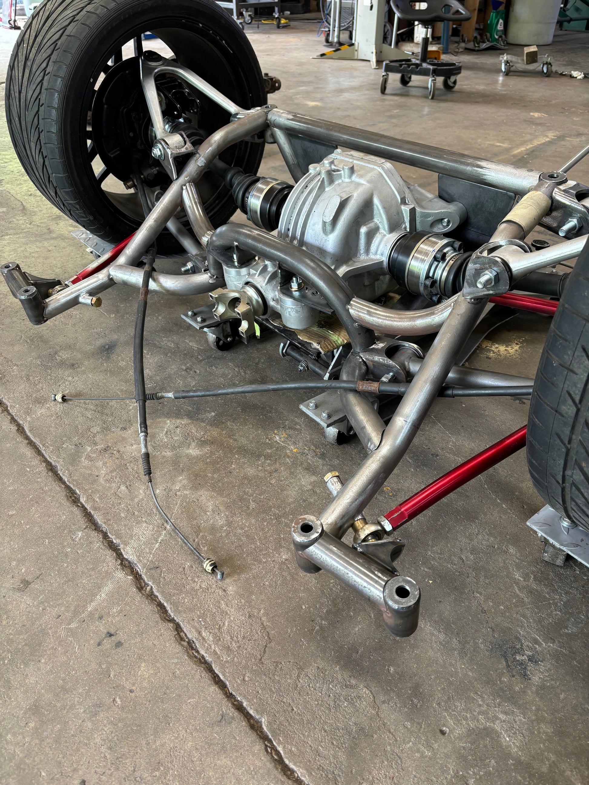 Tube Frame Rear Subframe MK3 Supra rear tube subframe – Light Speed and Fab